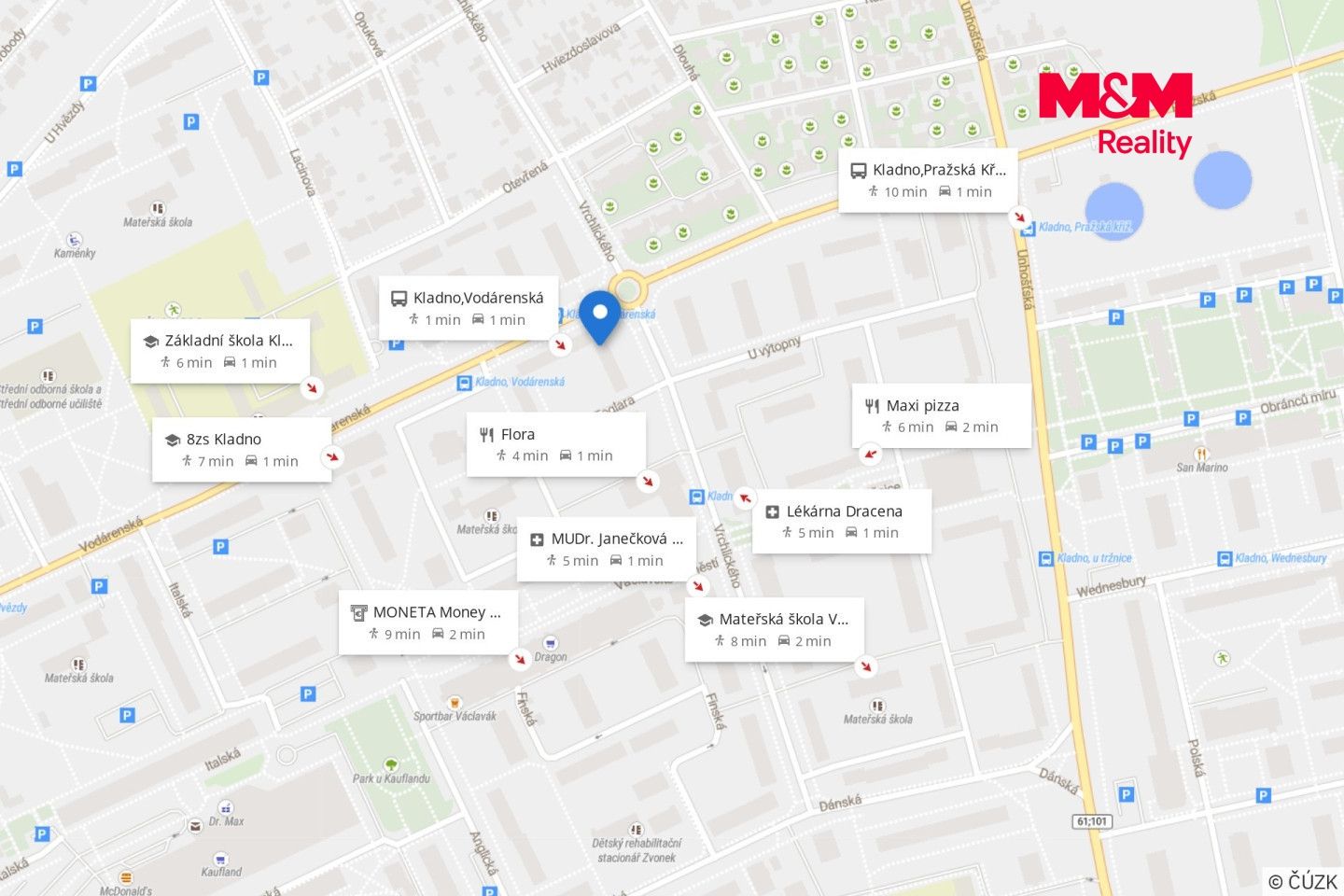 Pronájem, Byt 2+1, 51 m², Kladno, Jaroslava Foglara, Kladno – náhled fotky 20