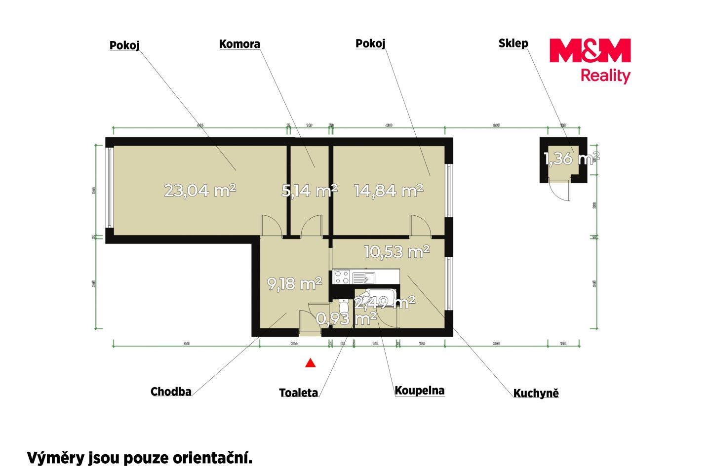 Prodej, Byt 2+1, 62 m², Plzeň, Sokolovská, Plzeň – náhled fotky 14