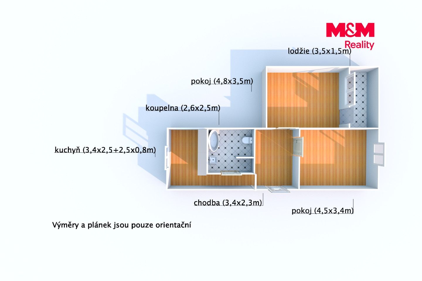 Prodej, Byt 2+1, 59 m², Rovná, Rovná – náhled fotky 15