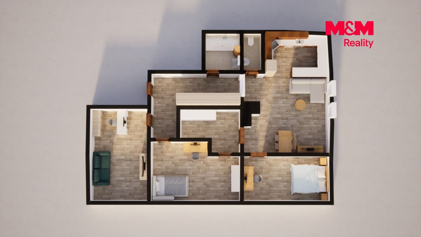 Prodej, Byt 3+kk, 93 m², Dobrovice, Fučíkova, Dobrovice – náhled fotky 18