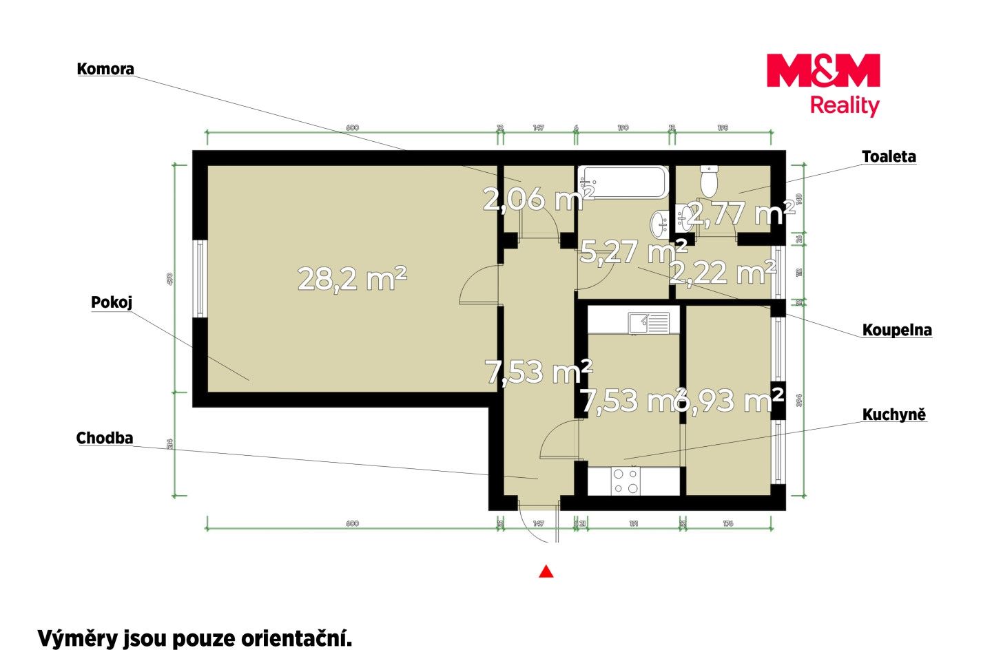 Pronájem, Byt 1+1, 65 m², Plzeň, Prokopova, Plzeň – náhled fotky 2