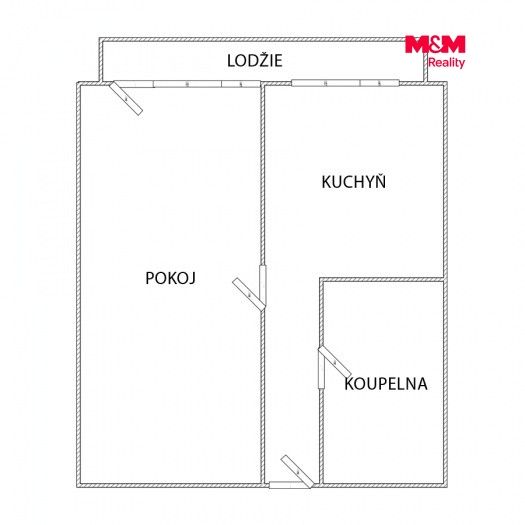 Prodej, Byt 1+1, 39 m², Ostrava, 29. dubna, Ostrava – náhled fotky 9