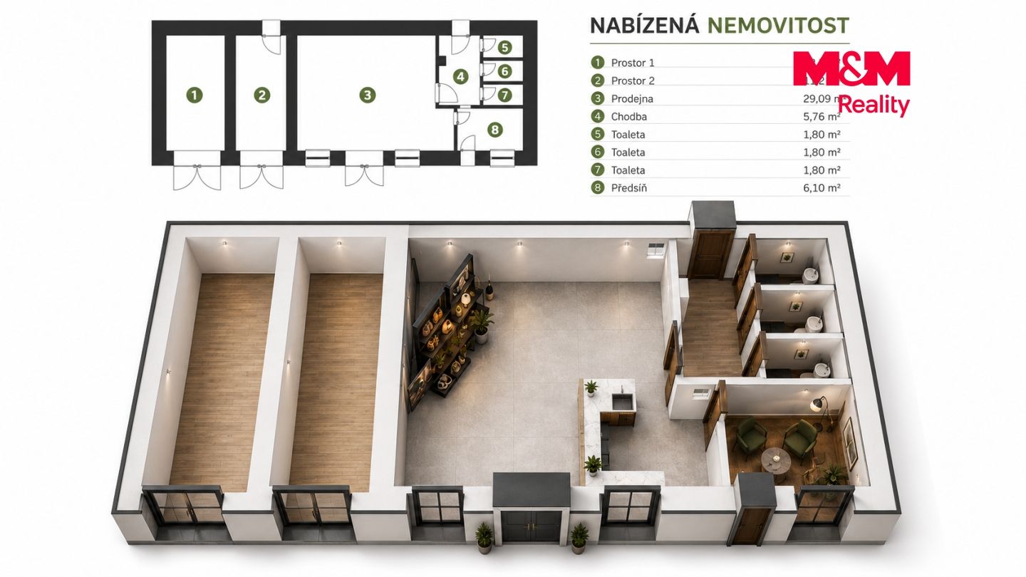 Prodej, Rodinný dům, 70 m², Karlštejn, Karlštejn – náhled fotky 3