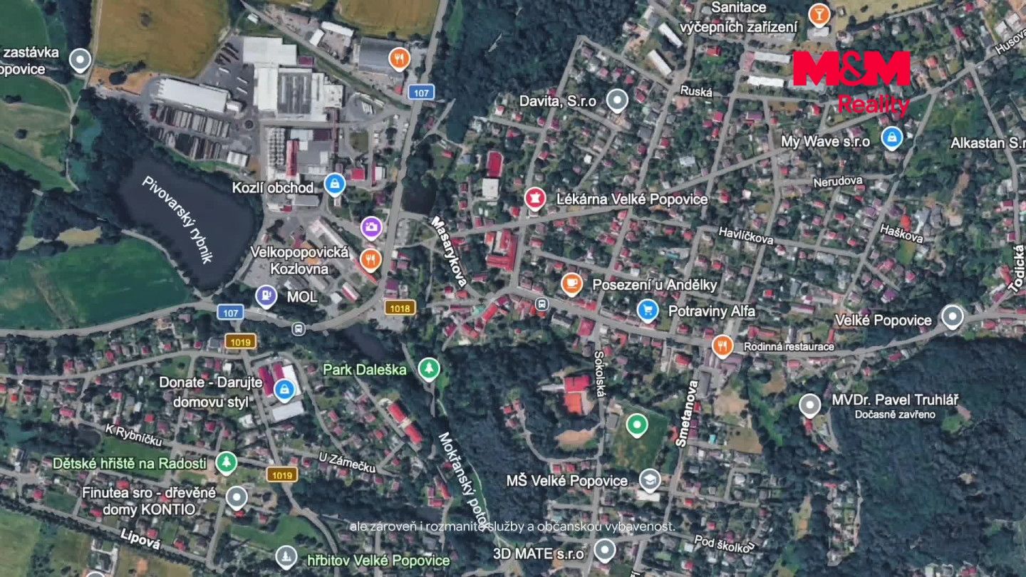 Prodej, Chata, Velké Popovice