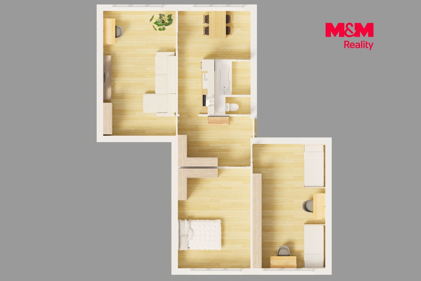 Prodej, Byt 3+1, 84 m², Toužim, Sídliště, Toužim – náhled fotky 13