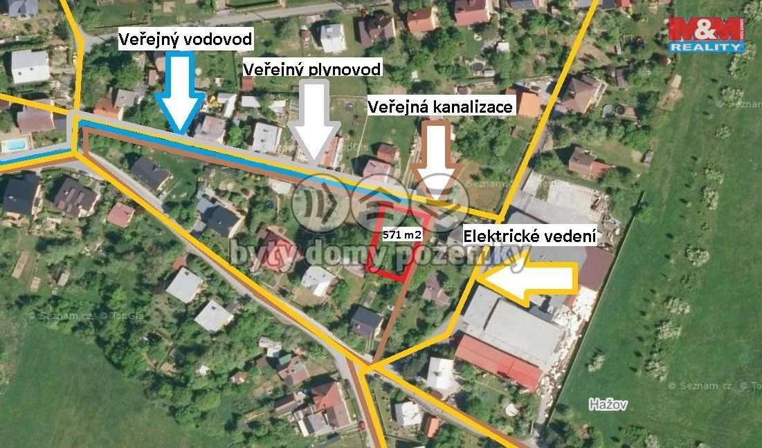 Prodej, Pozemek k bydlení, Zašová