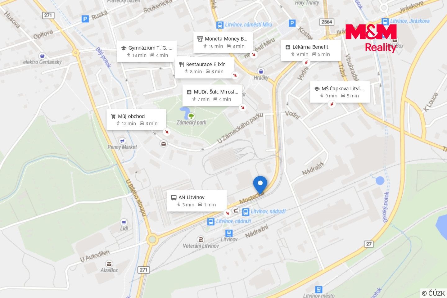 Prodej, Byt 1+kk, 21 m², Litvínov, Mostecká, Litvínov – náhled fotky 5