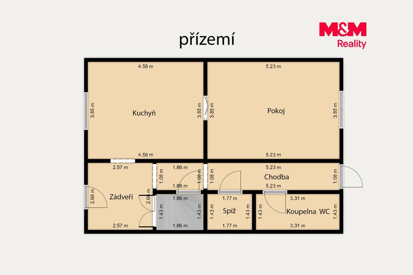Prodej, Rodinný dům, 92 m², Aš, Šumavská, Aš – náhled fotky 19