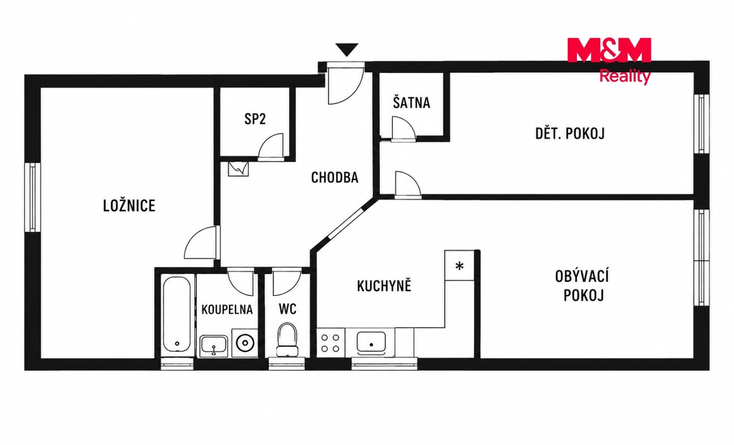 Prodej, Byt 3+kk, 65 m², Račetice, Račetice – náhled fotky 20