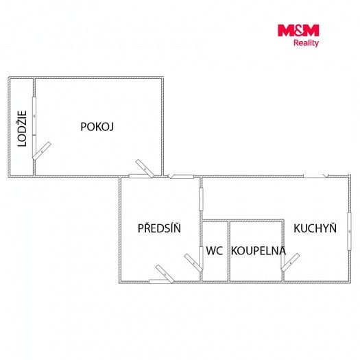 Pronájem, Byt 1+1, 47 m², Jirkov, Generála Svobody, Jirkov – náhled fotky 9