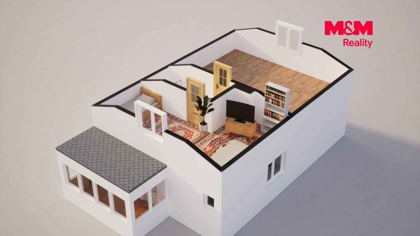 Prodej, Chalupa, 80 m², Staré Křečany, Staré Křečany – náhled fotky 35