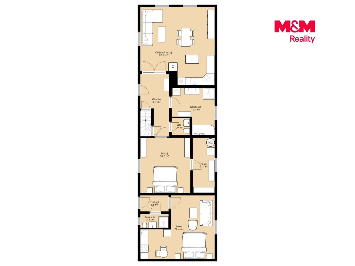 Prodej, Rodinný dům, 170 m², Smetanova Lhota, Smetanova Lhota – náhled fotky 10