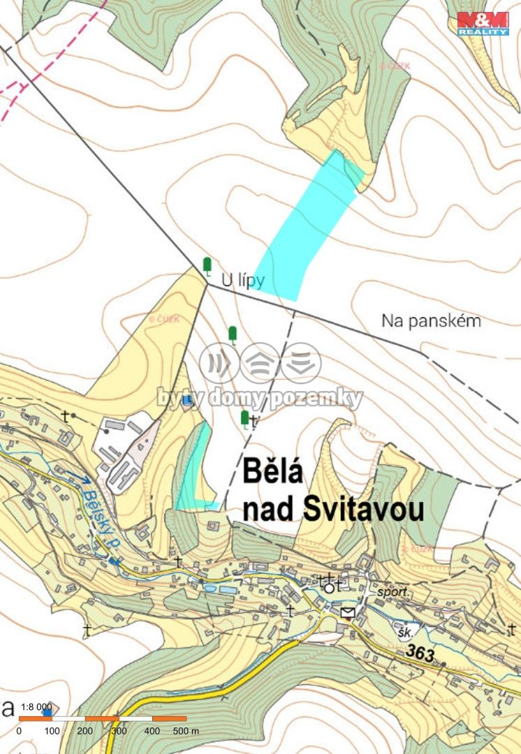 Prodej, Pole, Bělá nad Svitavou
