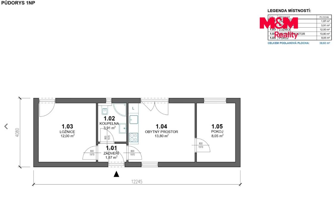 Prodej, Rodinný dům, 88 m², Třemošná, Třemošná – náhled fotky 6