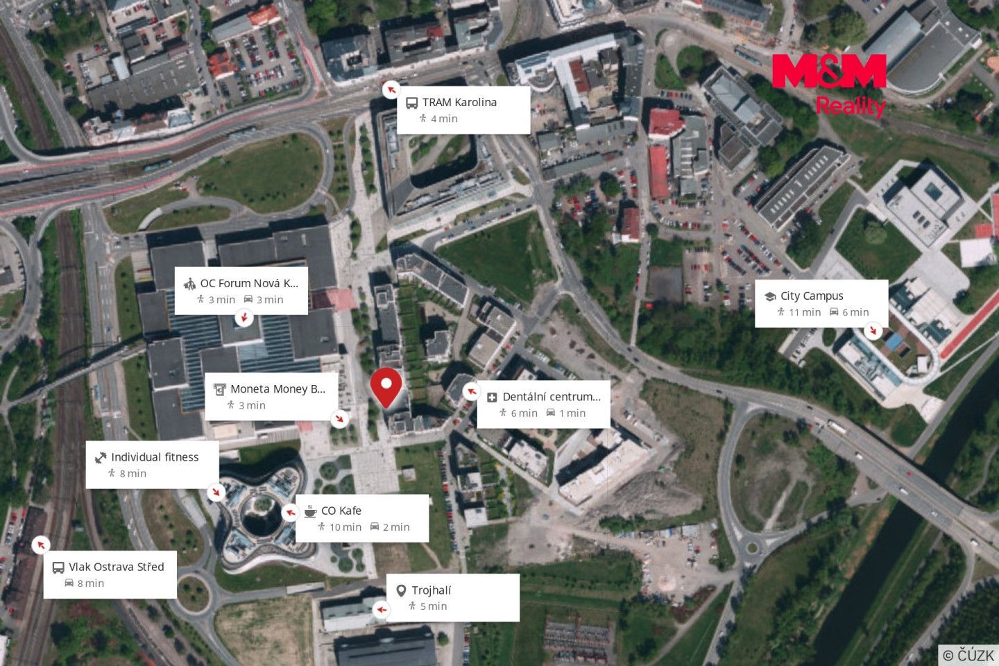 Pronájem, Byt 2+kk, 58 m², Ostrava, Jantarová, Ostrava – náhled fotky 11