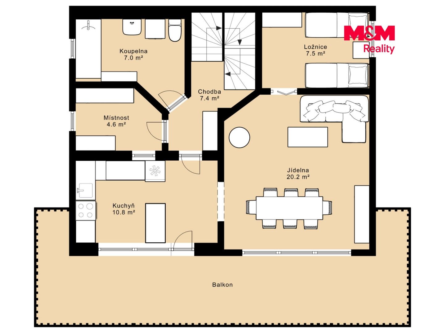 Prodej, Rodinný dům, 176 m², Lipno nad Vltavou, Lipno nad Vltavou – náhled fotky 9
