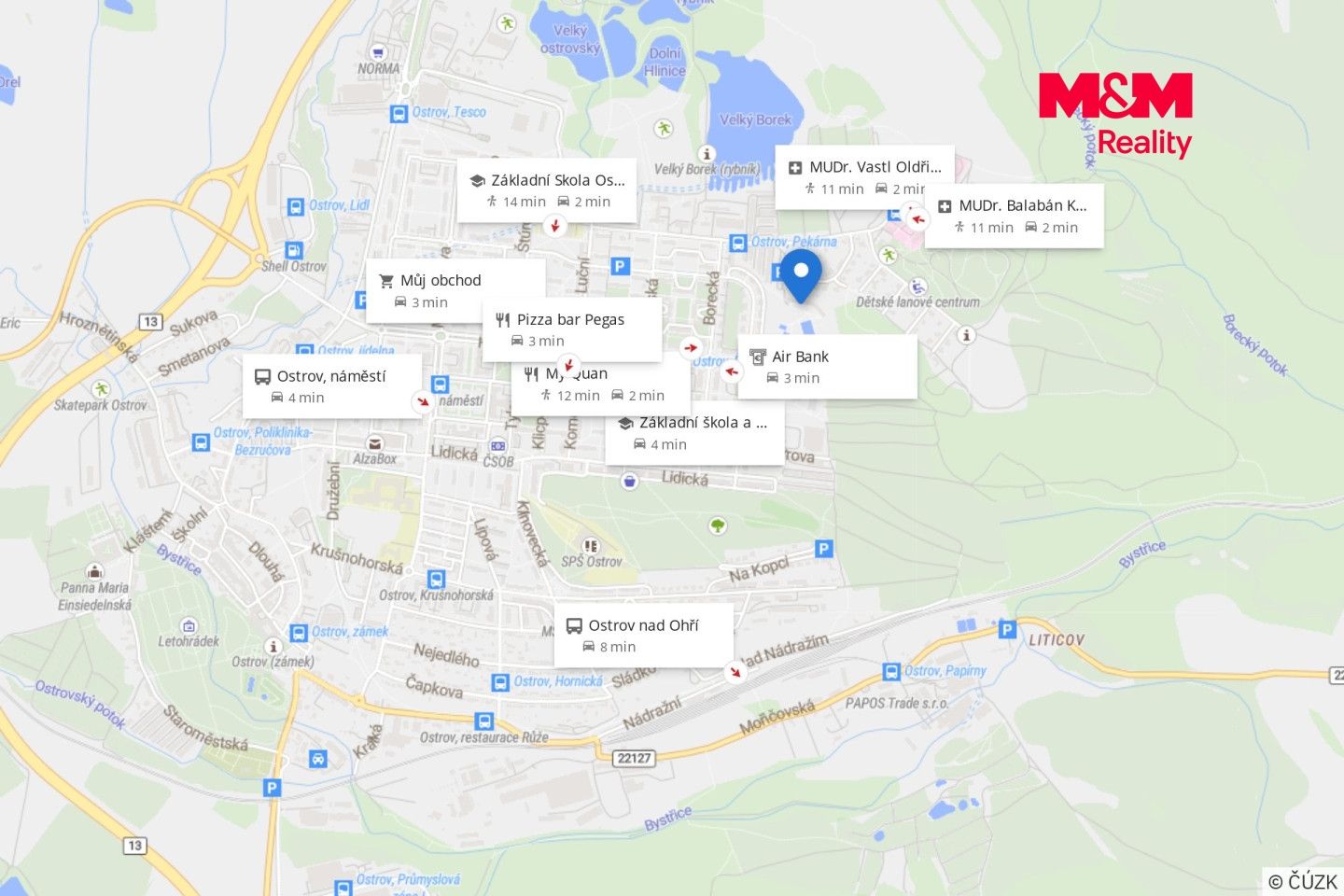 Prodej, Byt 3+kk, 82 m², Ostrov, Hlavní třída, Ostrov – náhled fotky 8