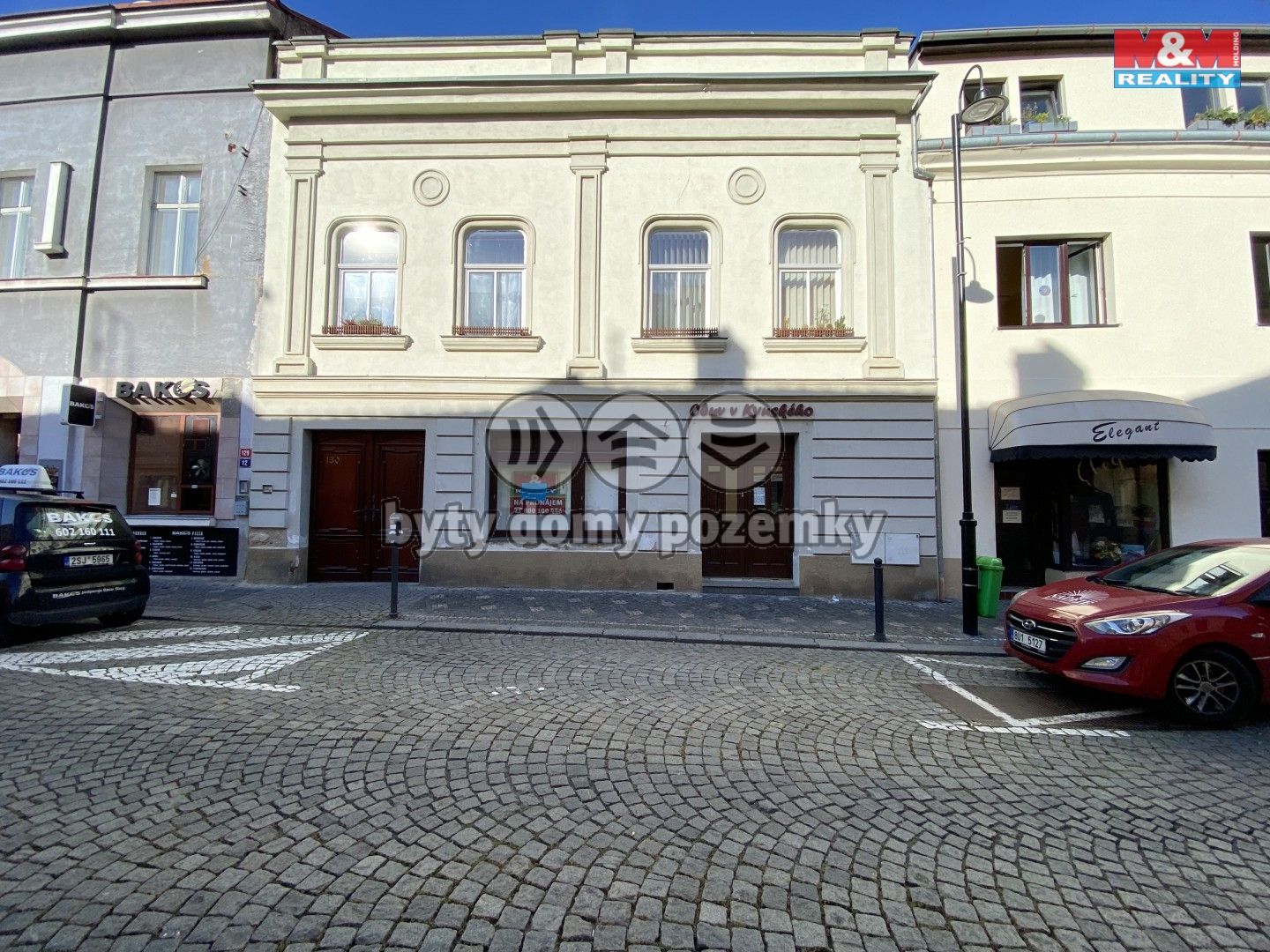 Pronájem, Obchod a služby, Slaný