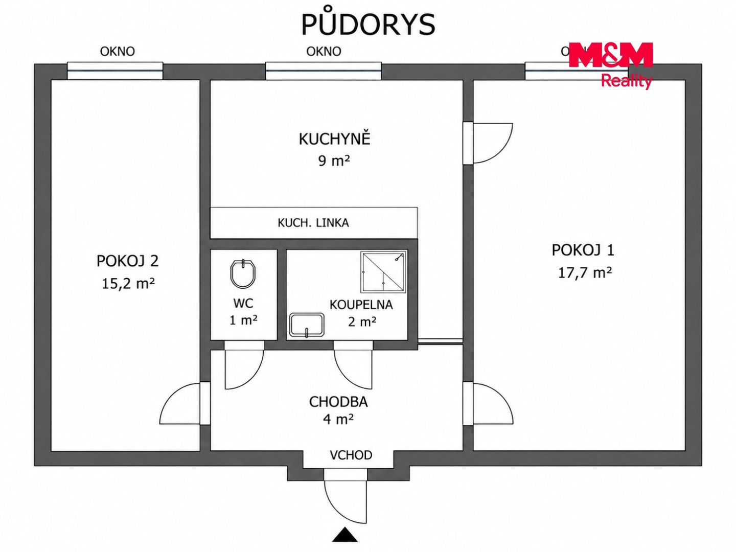Prodej, Byt 2+1, 49 m², Týnec nad Sázavou, Družstevní, Týnec nad Sázavou – náhled fotky 7