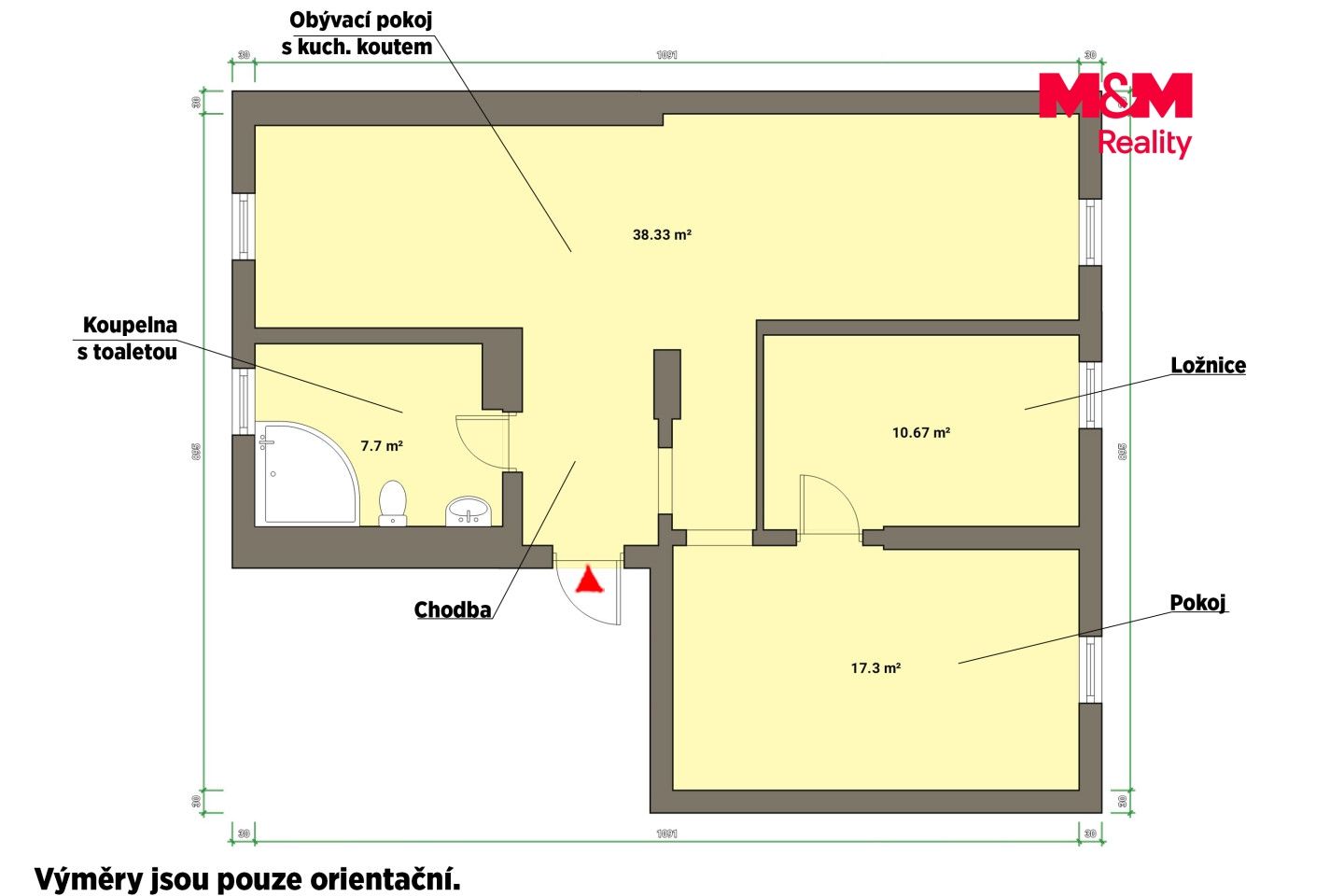 Prodej, Byt 3+1, 74 m², Františkovy Lázně, Anglická, Františkovy Lázně – náhled fotky 24