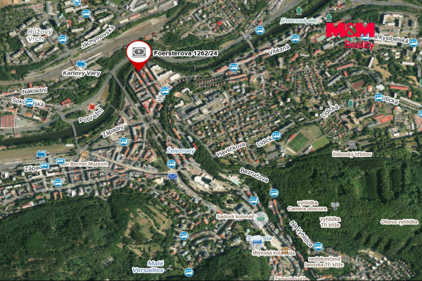 Pronájem, Byt 1+1, 46 m², Karlovy Vary, Foersterova, Karlovy Vary – náhled fotky 23