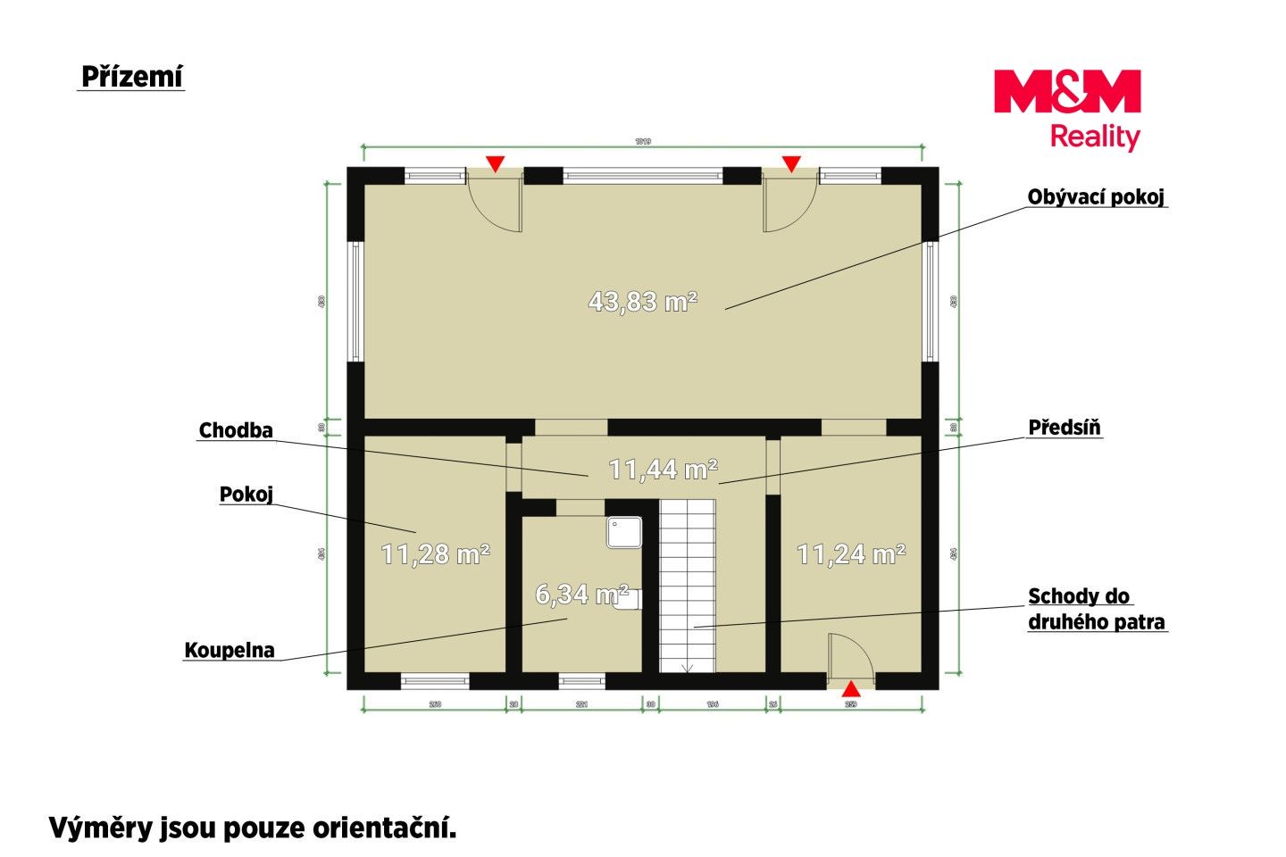 Prodej, Rodinný dům, 168 m², Vodochody, Na Kopečku, Vodochody – náhled fotky 32