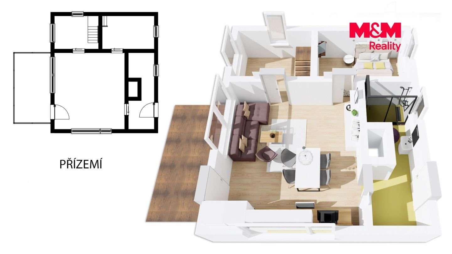 Prodej, Rodinný dům, 100 m², Pertoltice, Pertoltice – náhled fotky 5
