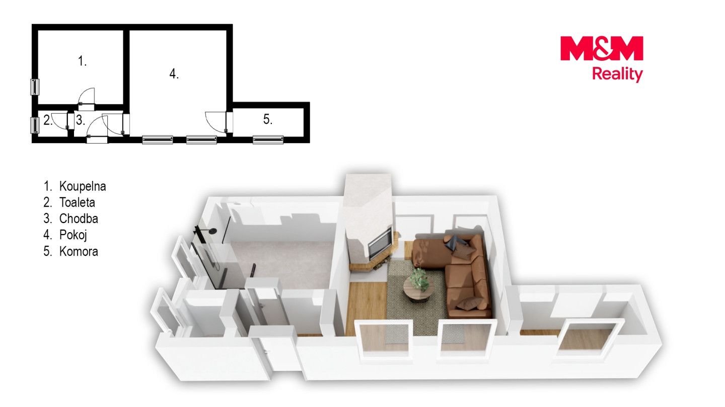 Prodej, Chata, 75 m², Sezemice, Sezemice – náhled fotky 14