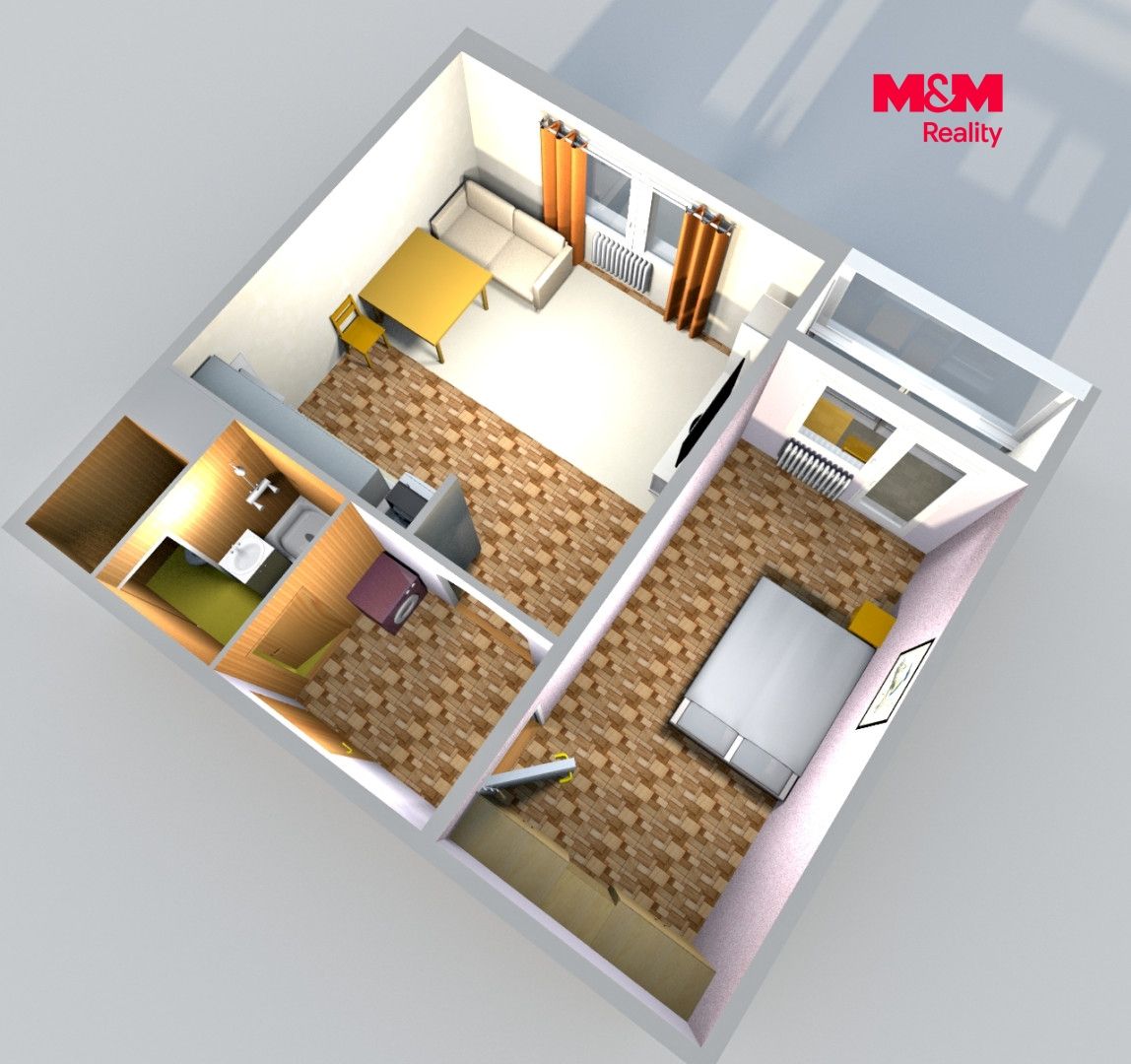 Pronájem, Byt 1+1, 40 m², Česká Lípa, Kolínská, Česká Lípa – náhled fotky 2