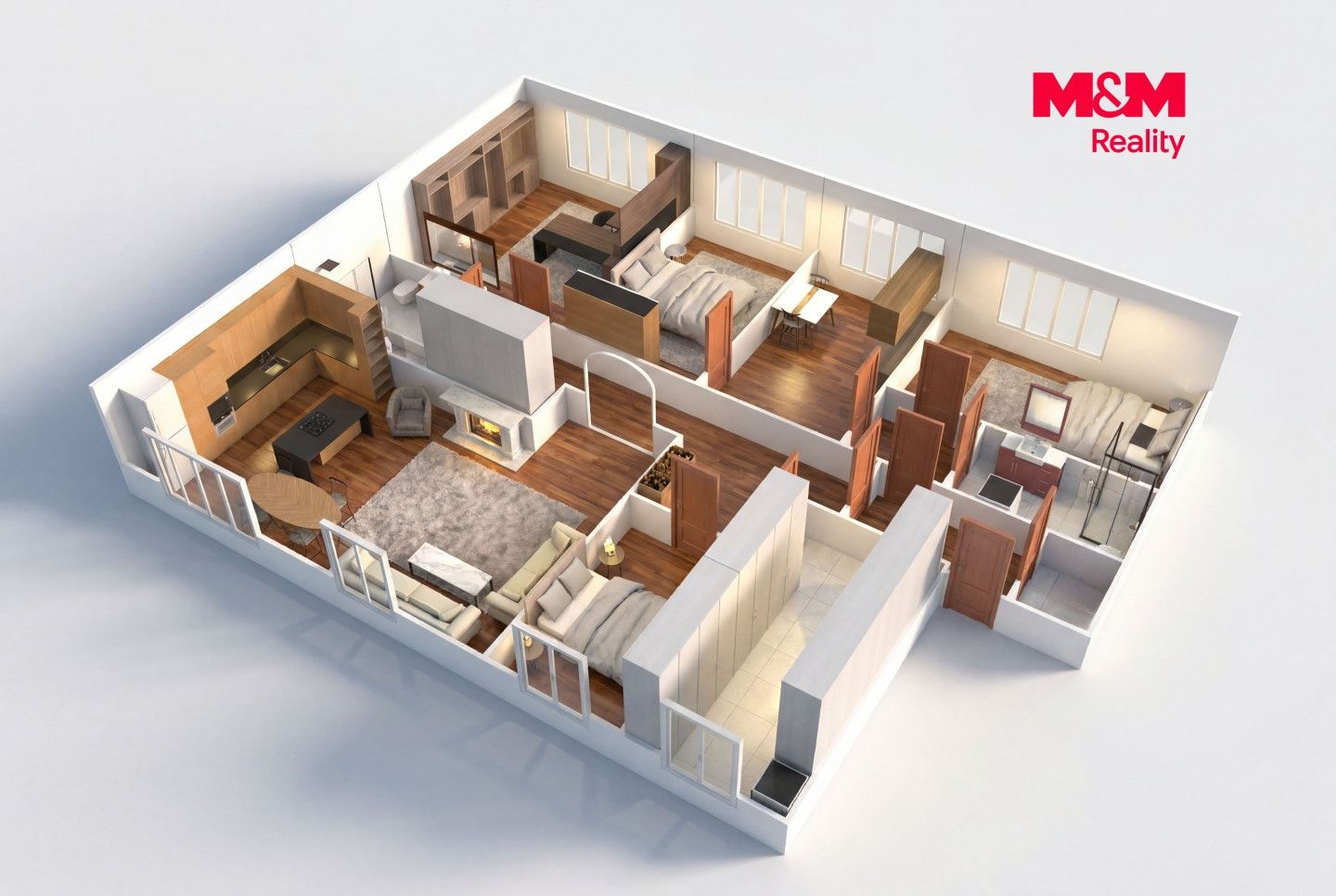 Prodej, Atypický byt, 171 m², Praha, Nuselská, Praha – náhled fotky 3
