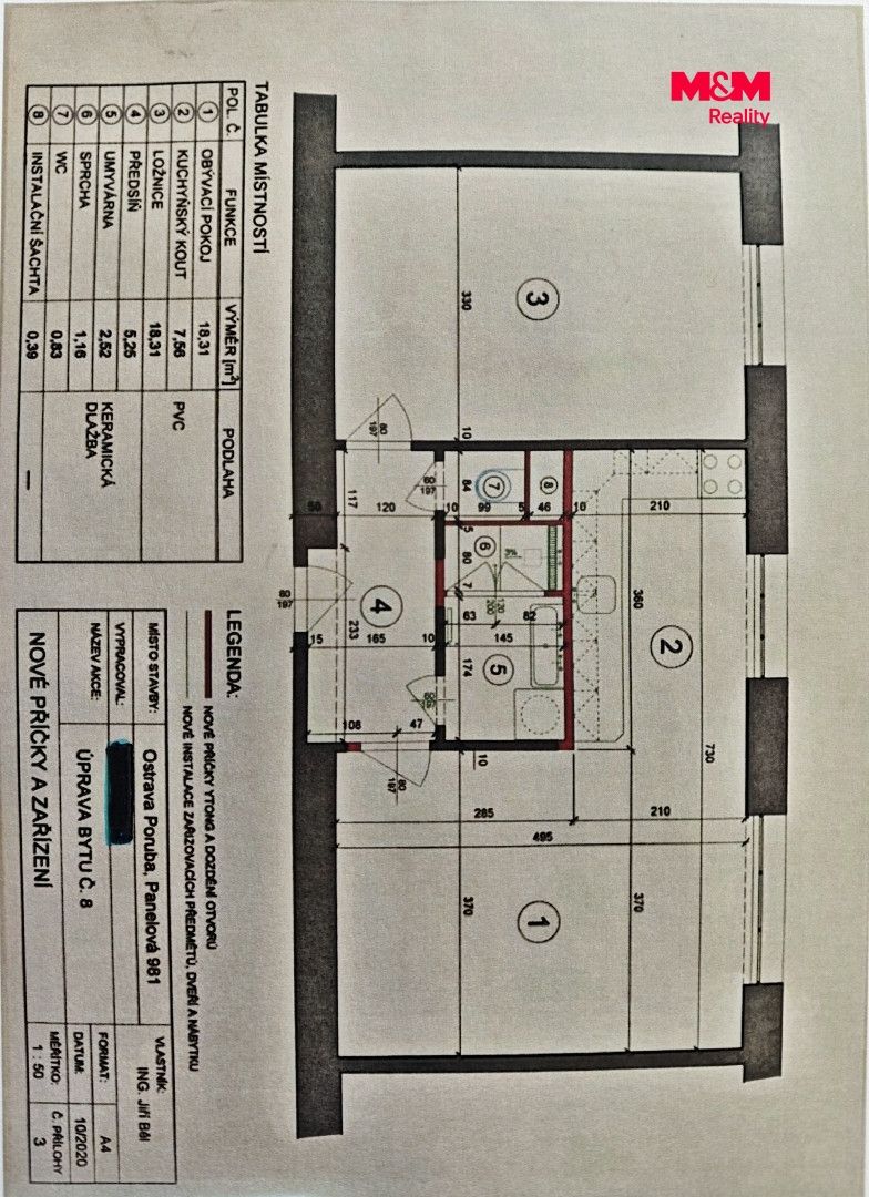Prodej, Byt 2+1, 51 m², Ostrava, Panelová, Ostrava – náhled fotky 13