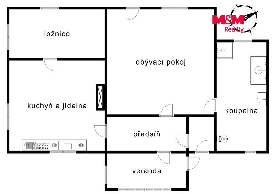 Prodej, Chalupa, 110 m², Svojetín, Svojetín – náhled fotky 12