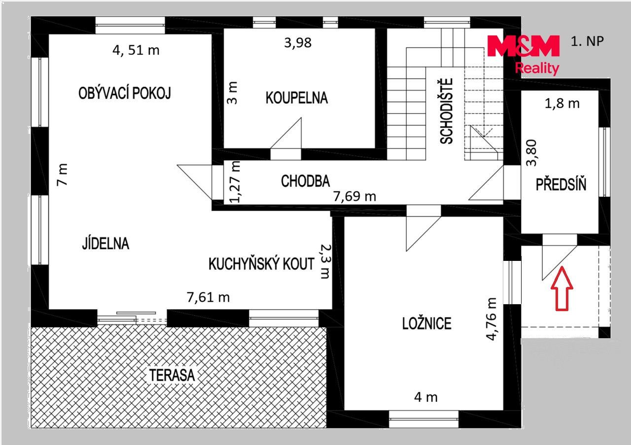 Prodej, Rodinný dům, 152 m², Ohařice, Ohařice – náhled fotky 9