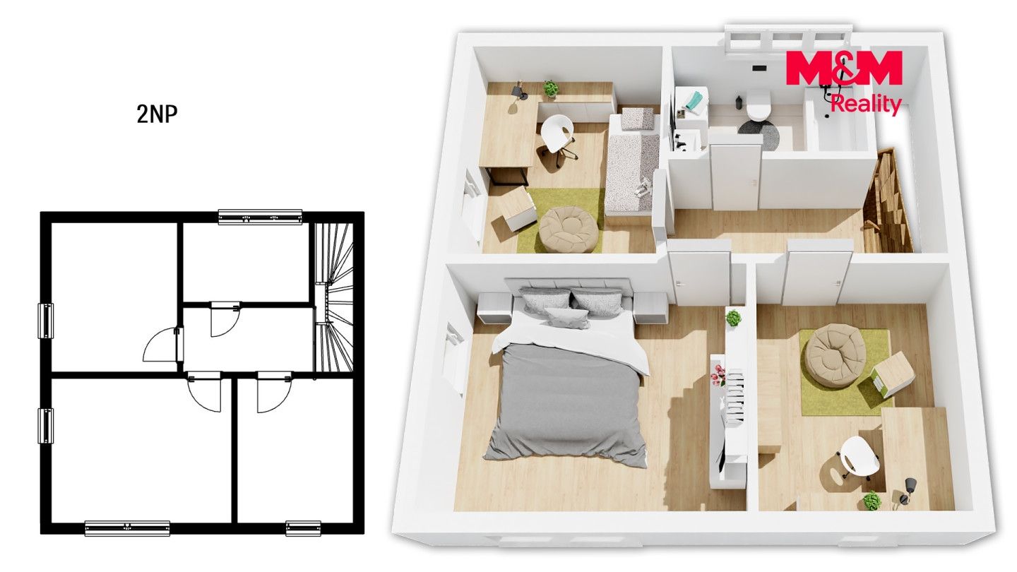 Prodej, Na klíč, 96 m², Květnice, Květnice – náhled fotky 6