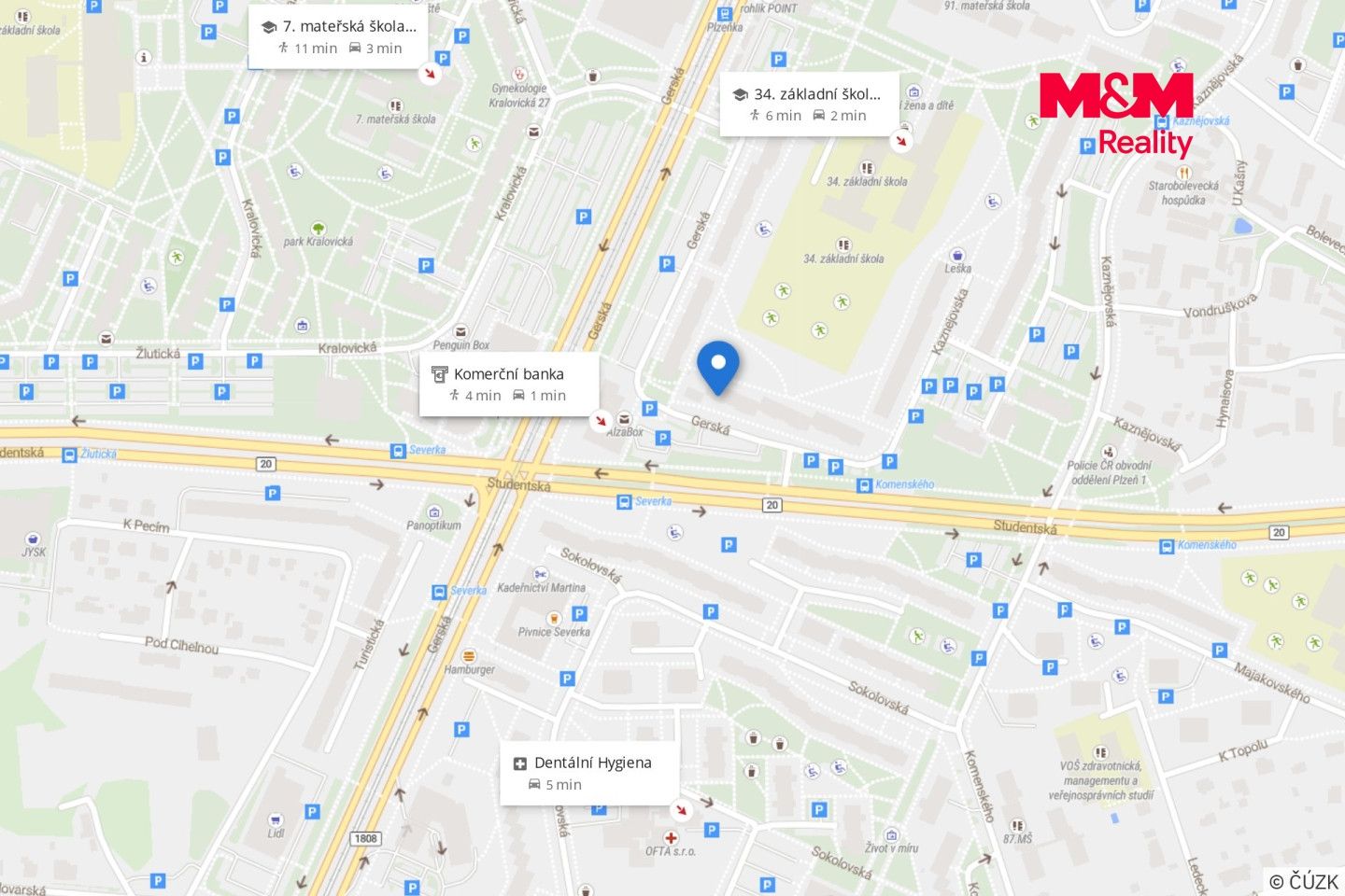 Prodej, Byt 3+1, 70 m², Plzeň, Studentská, Plzeň – náhled fotky 22