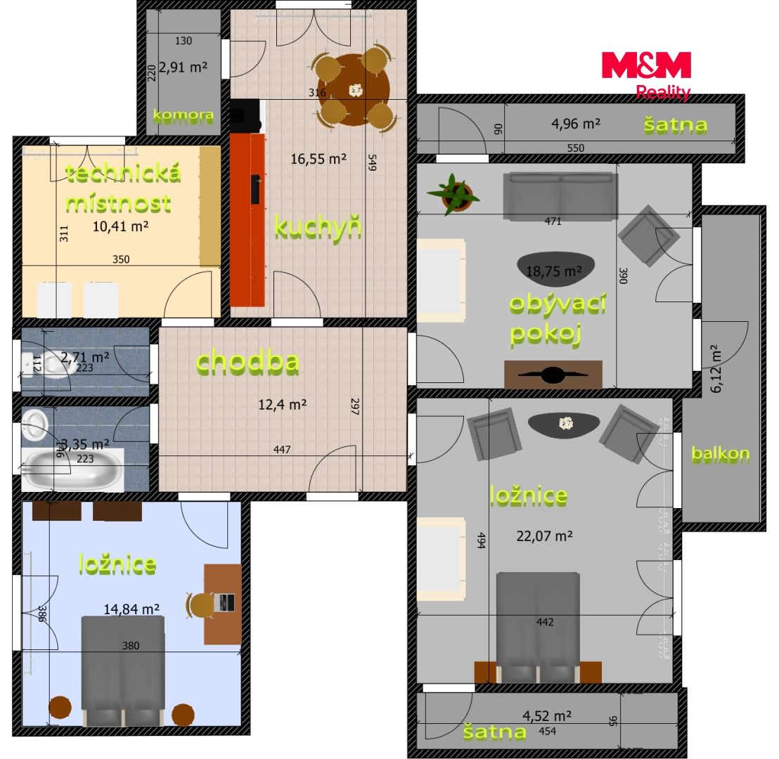 Prodej, Byt 4+1, 120 m², Děčín, Resslova, Děčín – náhled fotky 22