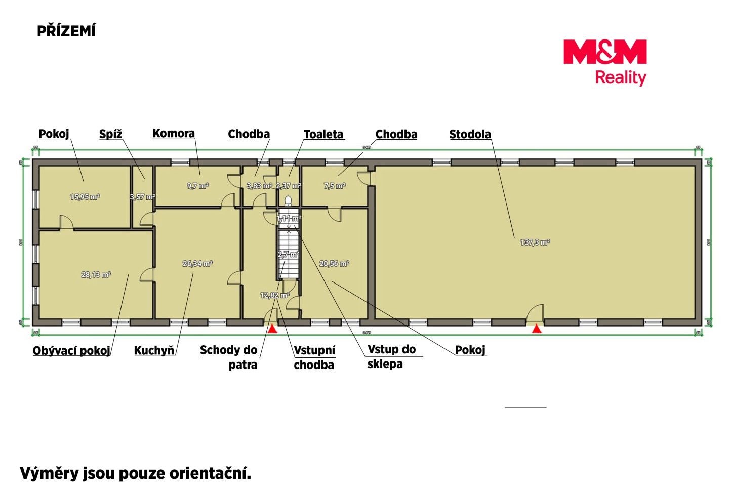 Prodej, Zemědělská usedlost, 200 m², Mířkov, Mířkov – náhled fotky 3