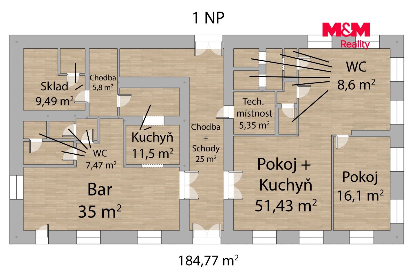Prodej, Rodinný dům, 371 m², Pšov, Pšov – náhled fotky 6