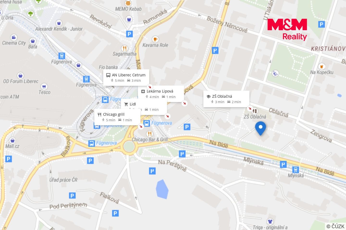 Prodej, Byt 3+1, 62 m², Liberec, Na Bídě, Liberec – náhled fotky 12
