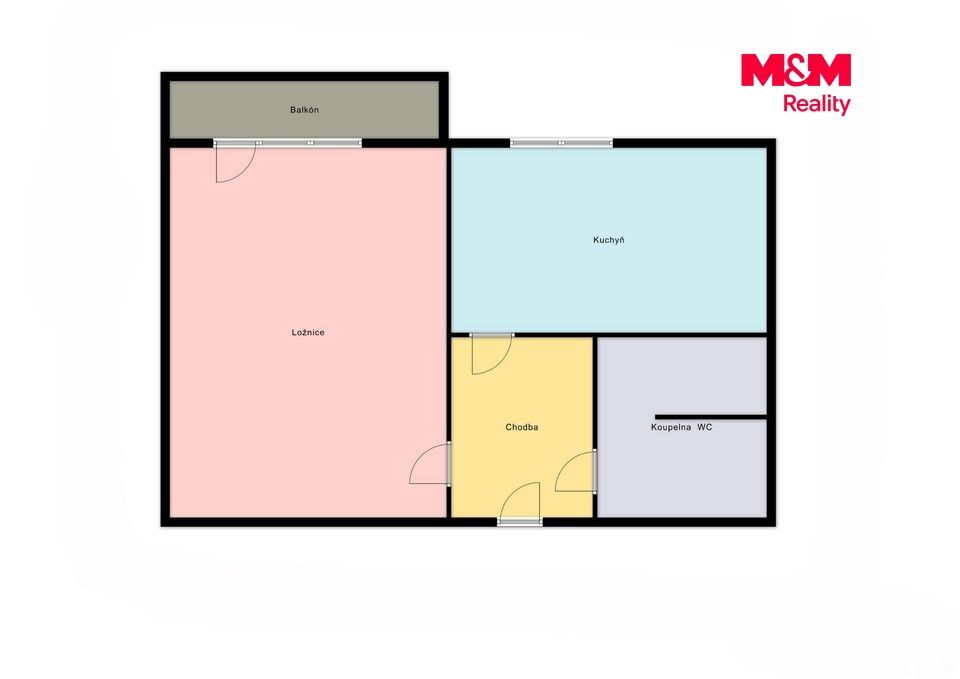 Prodej, Byt 1+1, 41 m², Ostrava, Srbská, Ostrava – náhled fotky 4