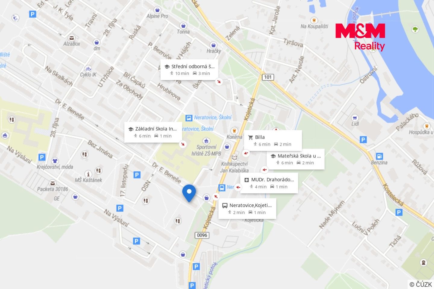 Prodej, Byt 3+1, 68 m², Neratovice, Dr. E. Beneše, Neratovice – náhled fotky 29