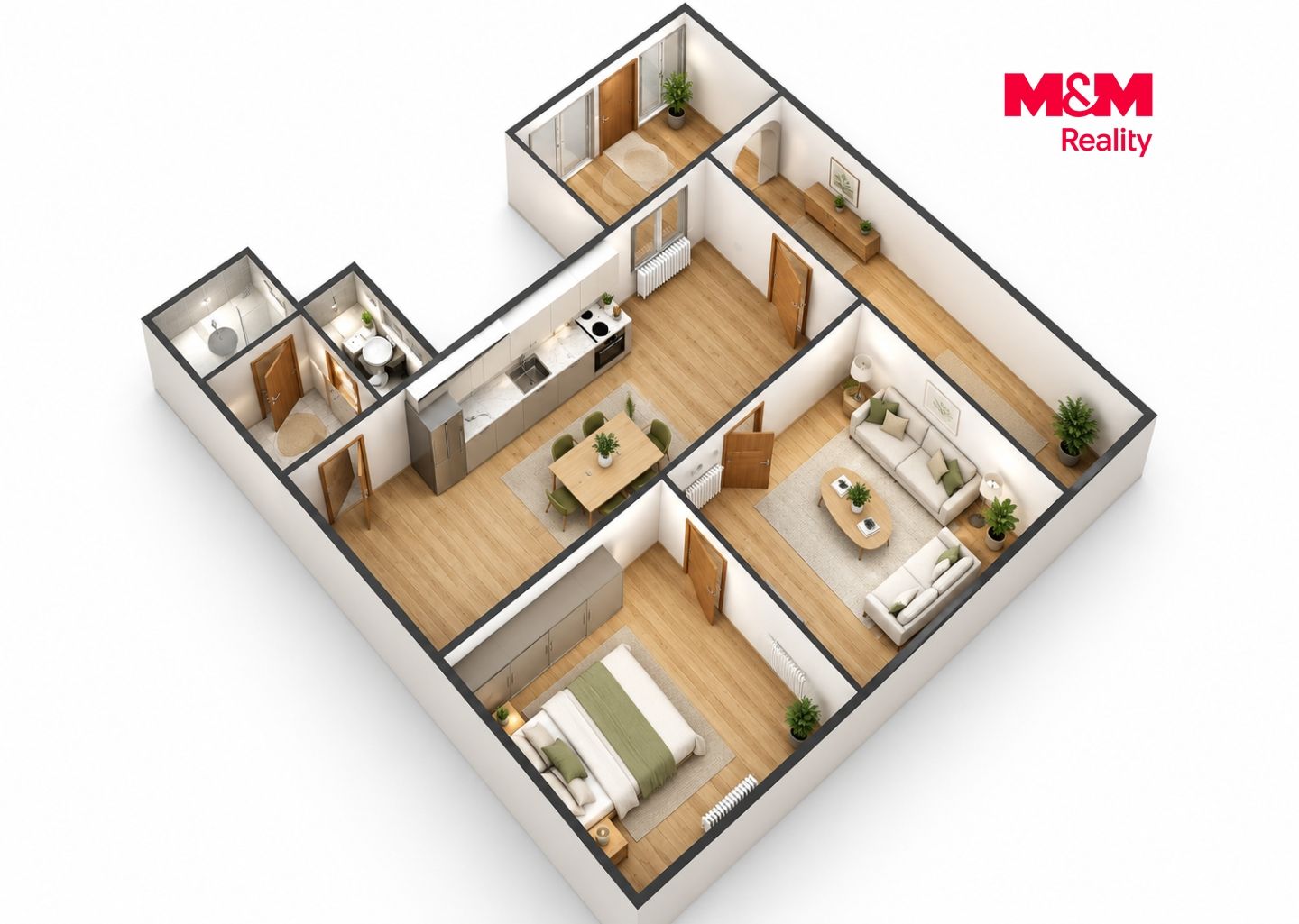 Prodej, Rodinný dům, 79 m², Víceměřice, Víceměřice – náhled fotky 15