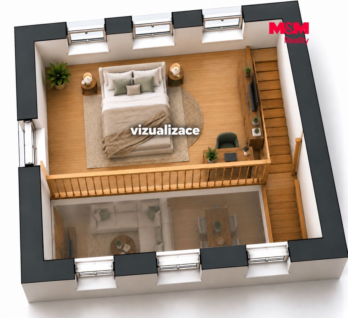 Prodej, Byt 2+kk, 54 m², Hostomice, Hostomice – náhled fotky 3