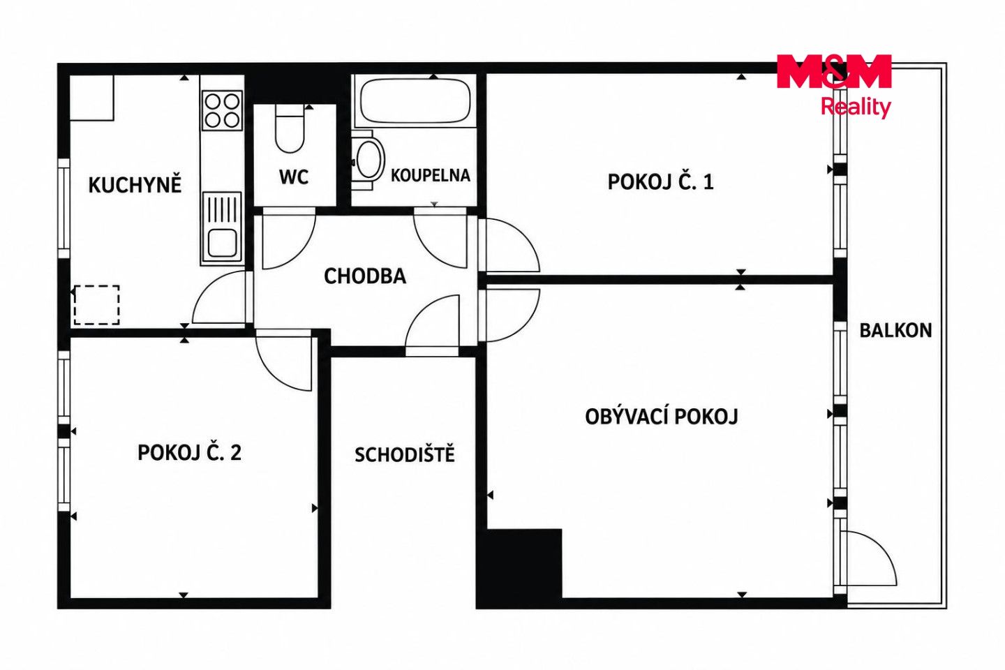 Prodej, Byt 3+1, 67 m², Zdechovice, Zdechovice – náhled fotky 22