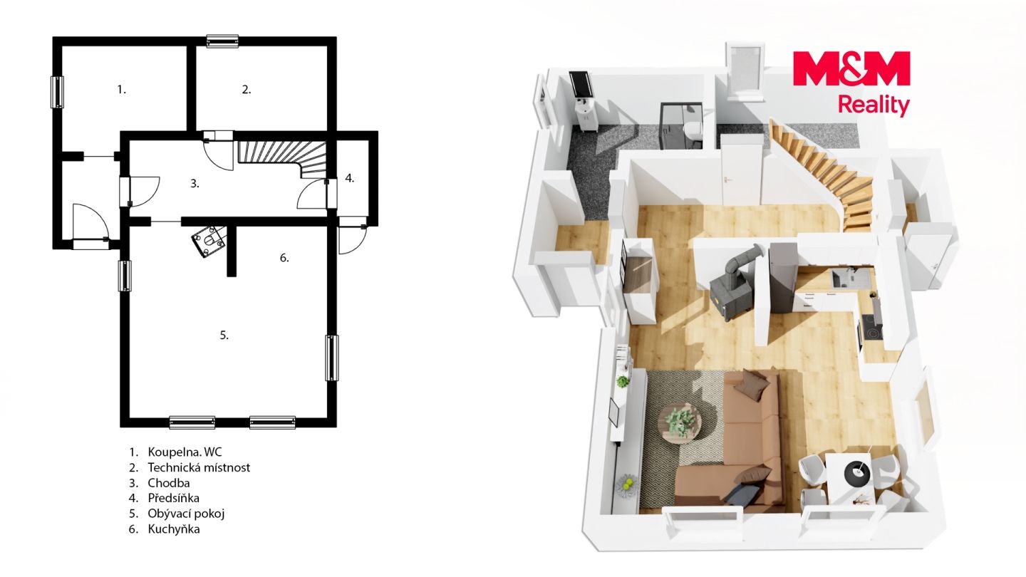 Prodej, Chalupa, 46 m², Brandov, Rudé armády, Brandov – náhled fotky 30