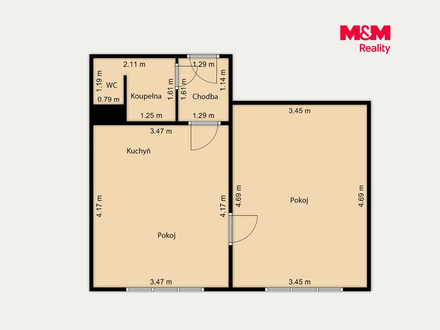 Prodej, Byt 1+1, 36 m², Aš, Hlavní, Aš – náhled fotky 13