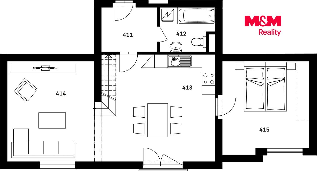 Prodej, Byt 2+1, 110 m², Nýrsko, Nýrsko – náhled fotky 6