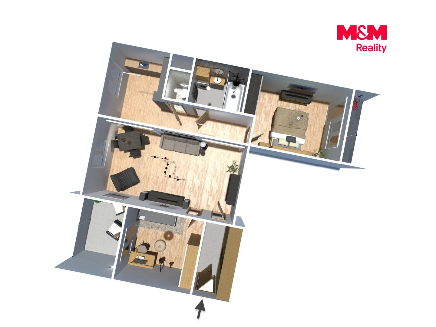 Prodej, Byt 3+1, 80 m², Nihošovice, Nihošovice – náhled fotky 20