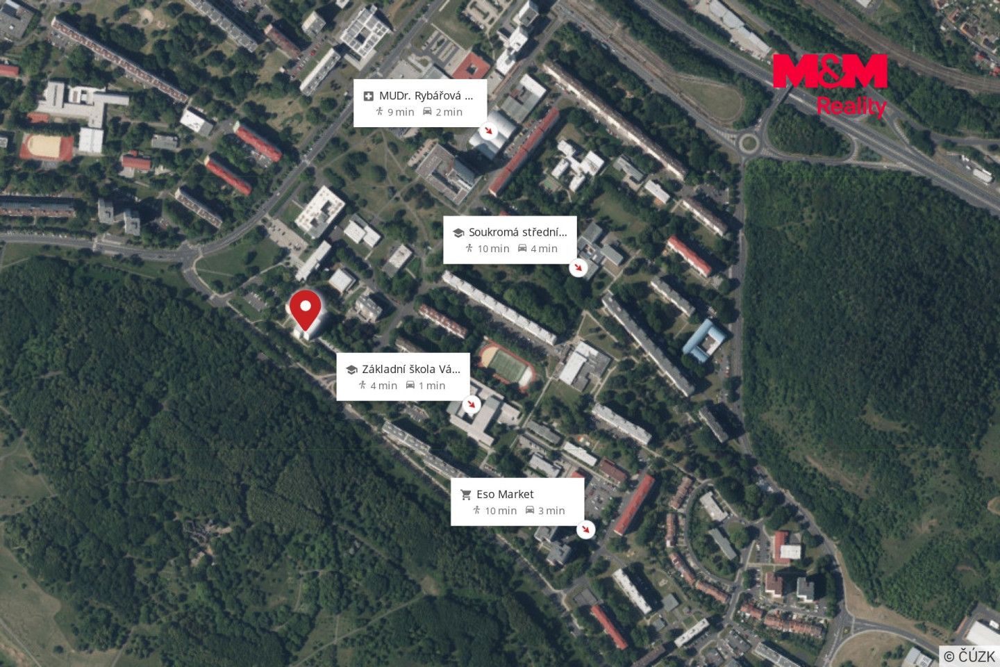 Pronájem, Byt 1+1, 42 m², Most, Josefa Suka, Most – náhled fotky 9