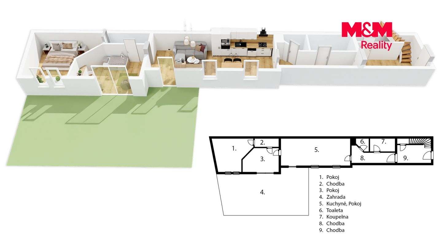 Prodej, Rodinný dům, 170 m², Pečky, Tř. 5. května, Pečky – náhled fotky 18